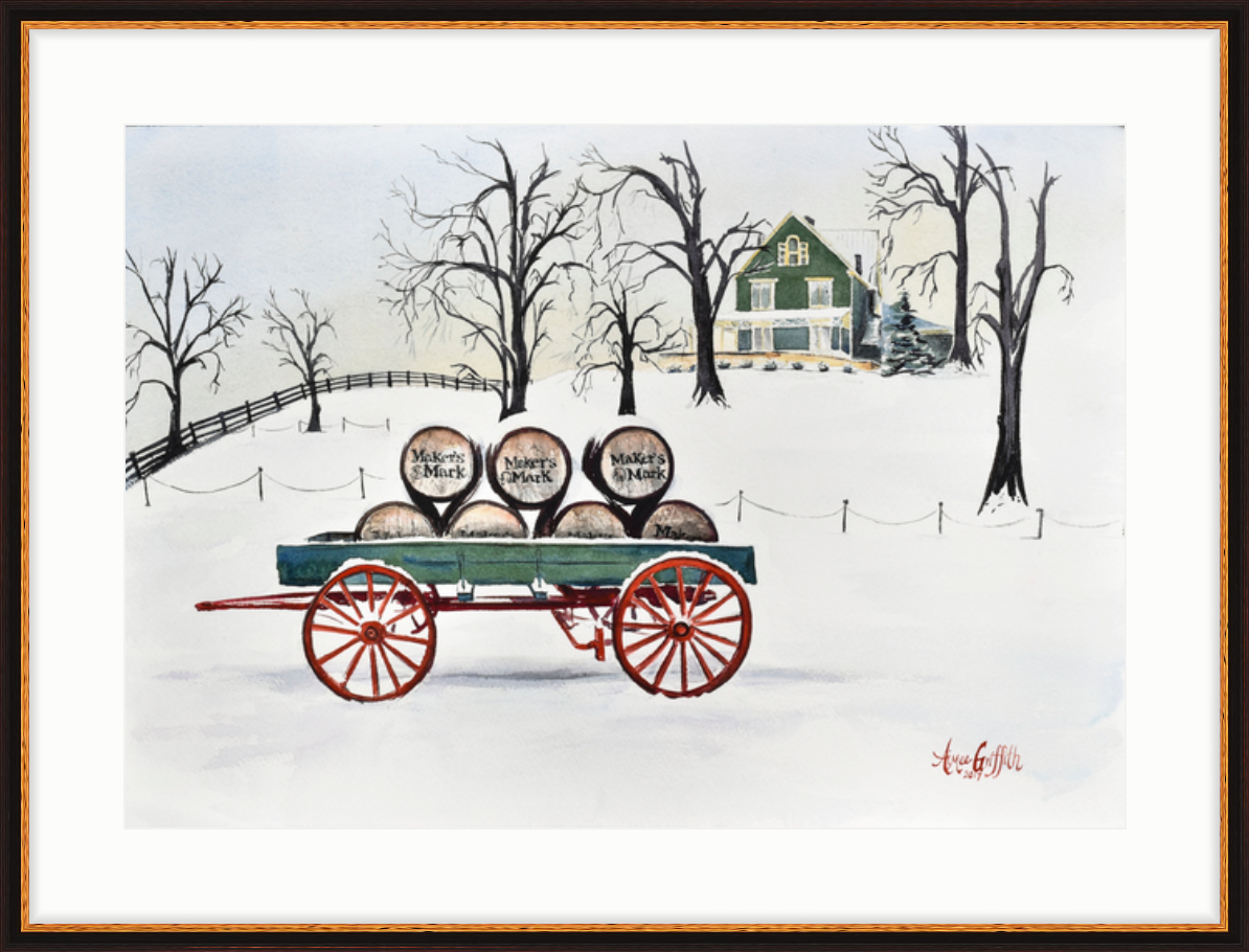 Winter at Maker's Mark Distillery