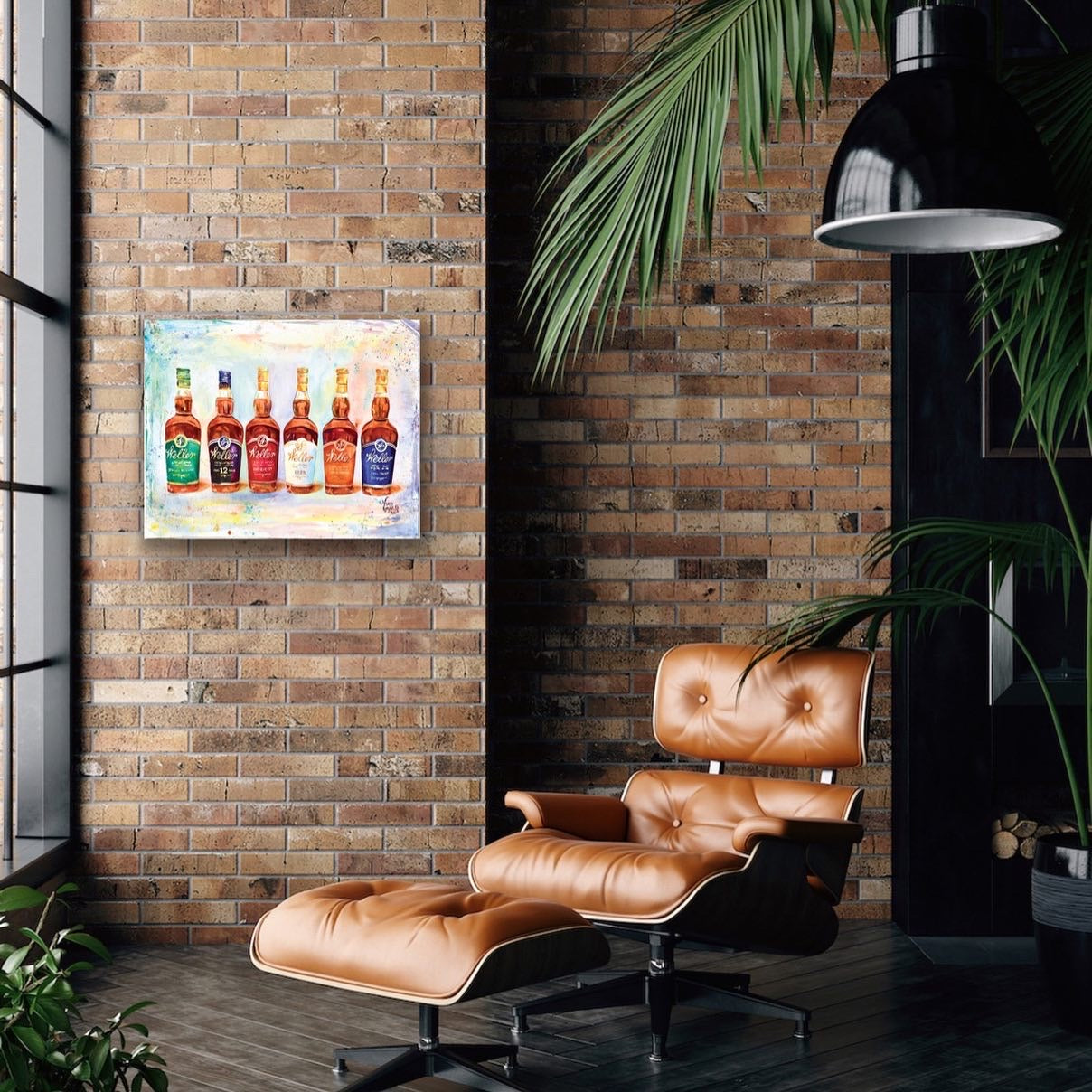 The Unicorn of Bourbons - the Weller bourbon collection print