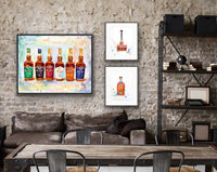 The Unicorn of Bourbons - the Weller bourbon collection print