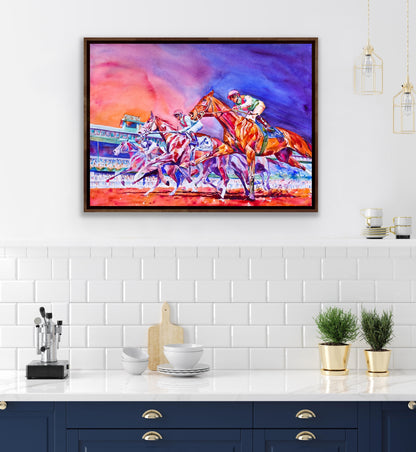 Contemporary Keeneland Print