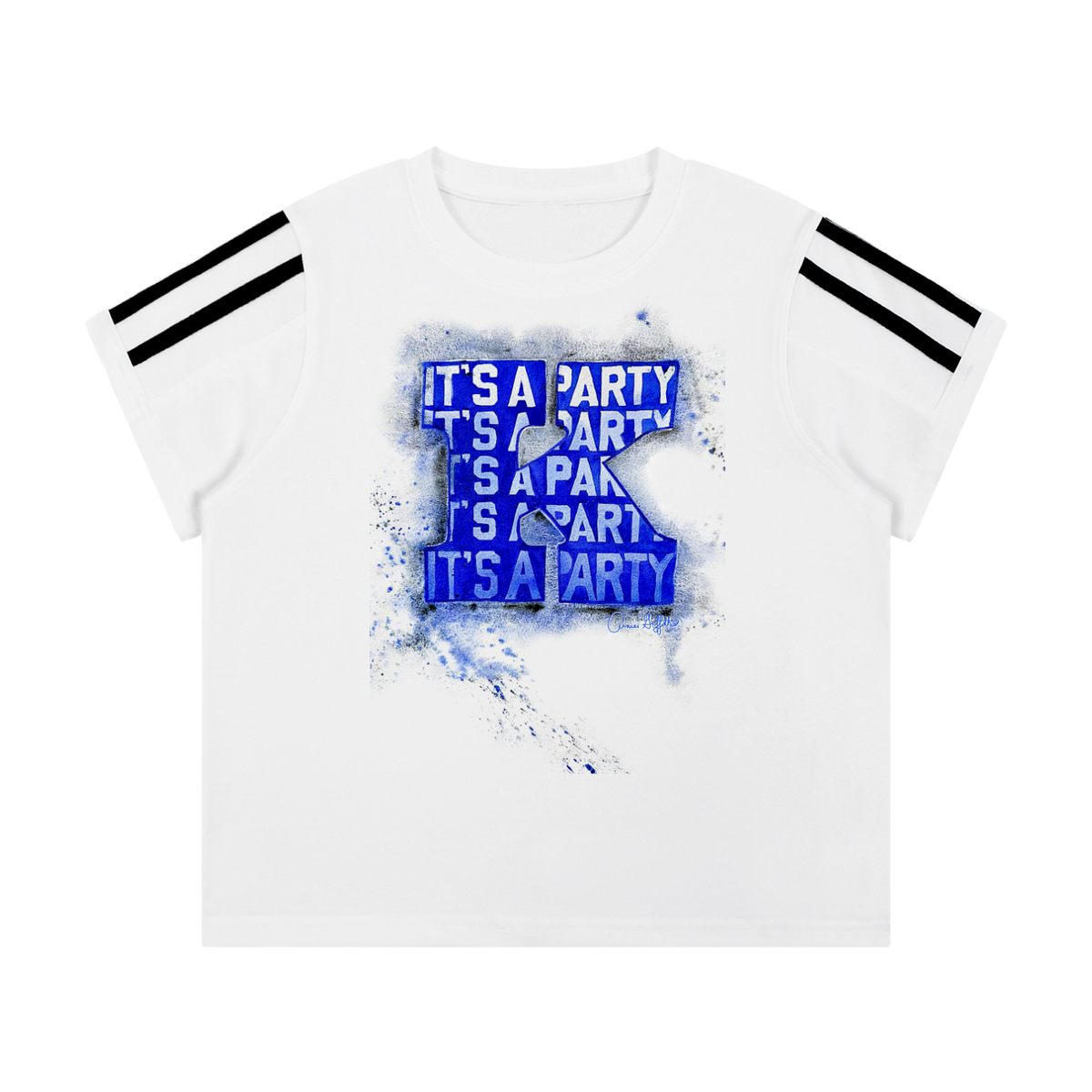 Kentucky "It's a Party" Women's Varsity Stripe T-Shirt