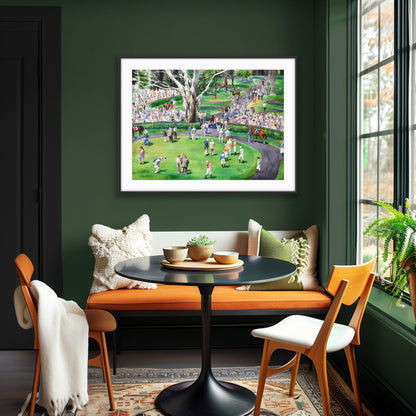 Keeneland Paddock Print