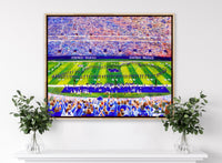 Kentucky Football, Band and Cheerleaders Art Print