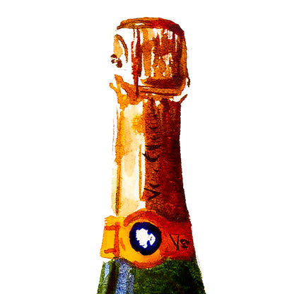 Joy Uncorked: Veuve Clicquot Champagne Bottle