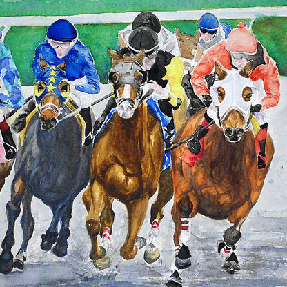 Racing Thunder Around the Bend