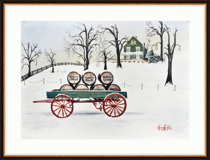 Winter at Maker's Mark Distillery