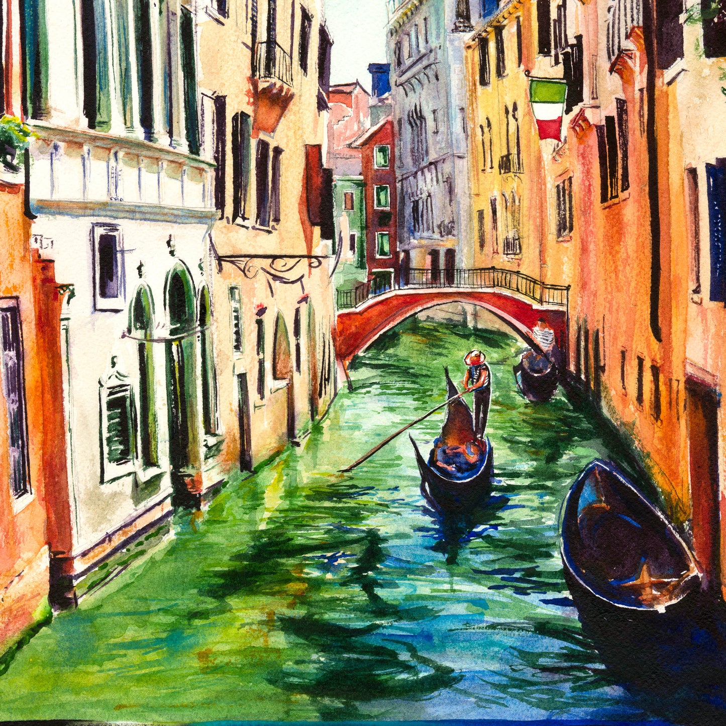 Venice: A gondola ride through the mysterious canals of Venice, Italy