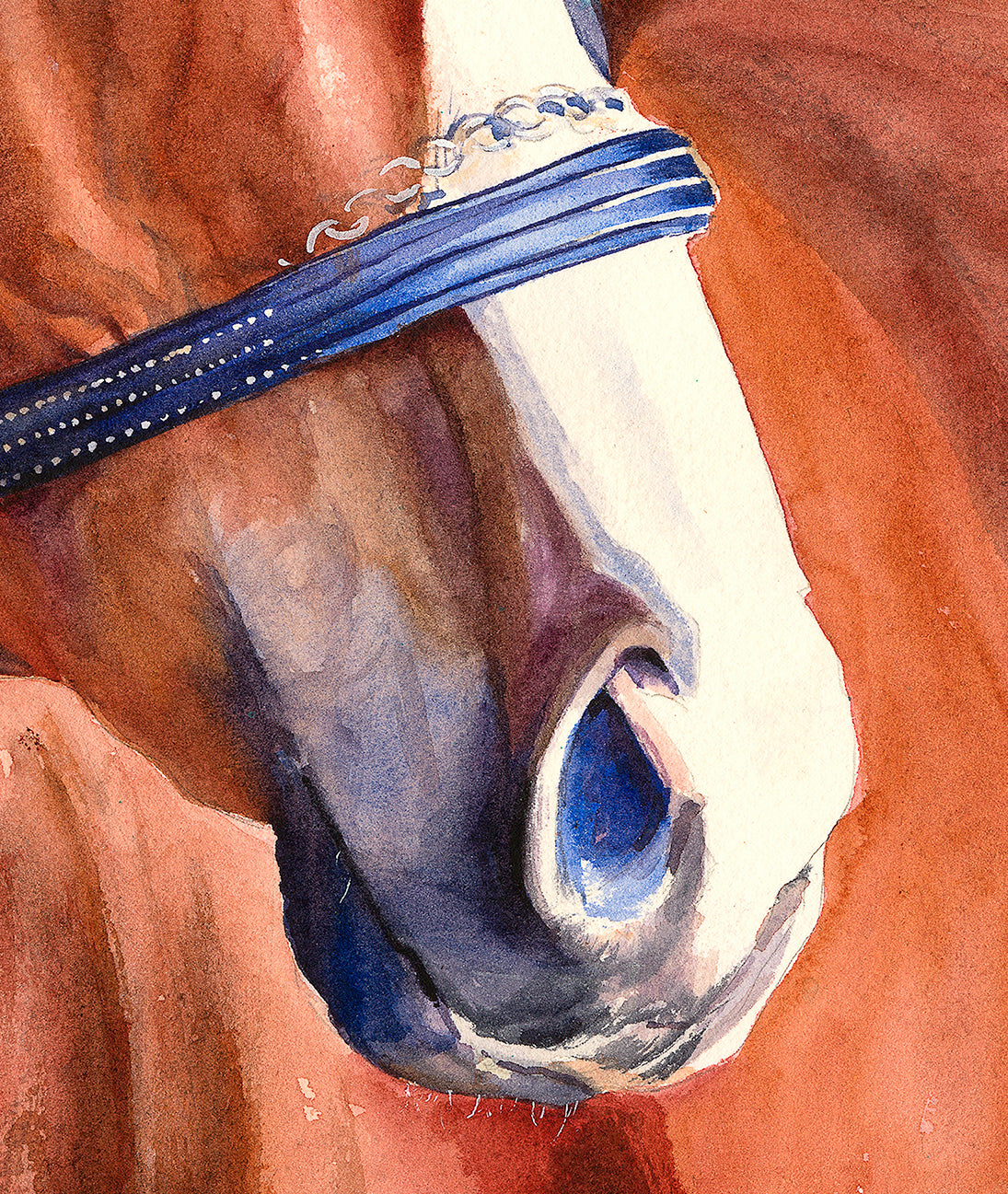 "Justify" Equestrian Art Print