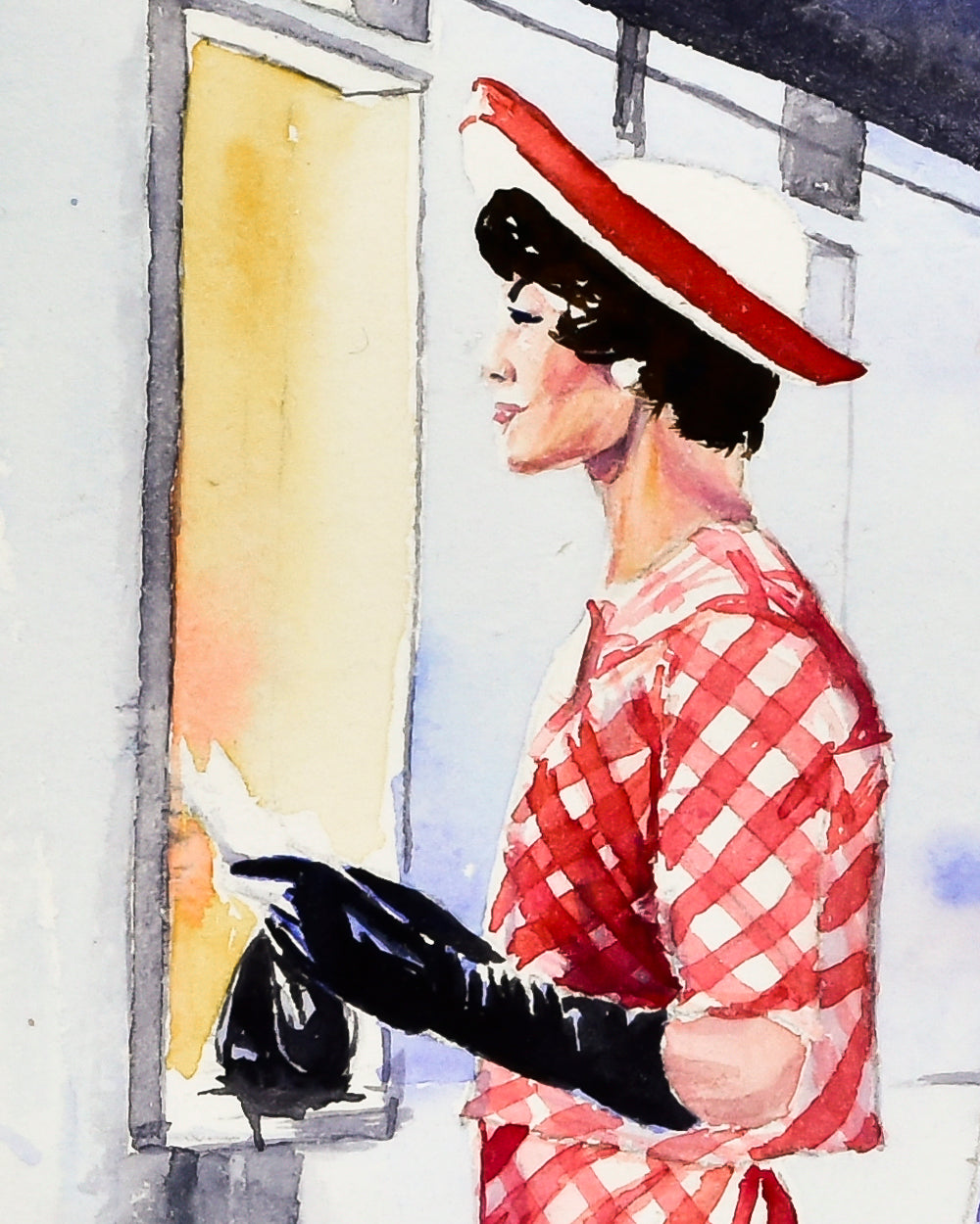 Place Your Bets: Vintage Ladies Horse Racing Art Print