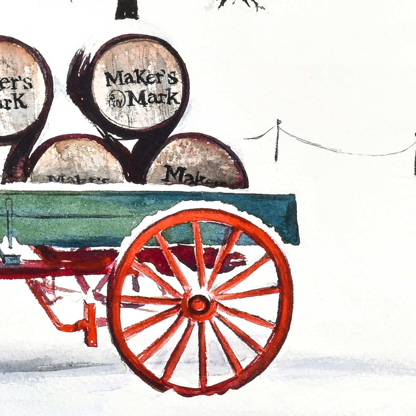 Winter at Maker's Mark Distillery