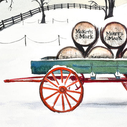 Winter at Maker's Mark Distillery
