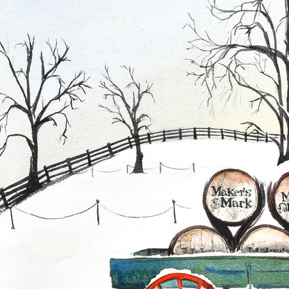 Winter at Maker's Mark Distillery