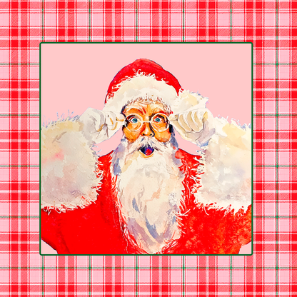 Claus for Celebration Mahjong Mat