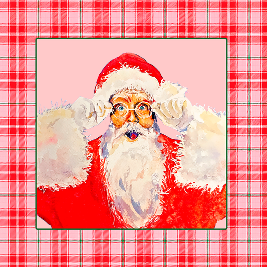 Claus for Celebration Mahjong Mat