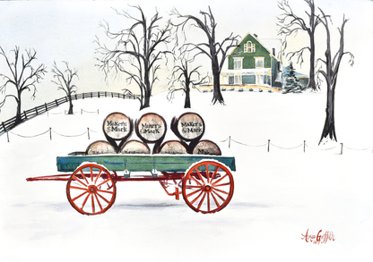 Winter at Maker's Mark Distillery
