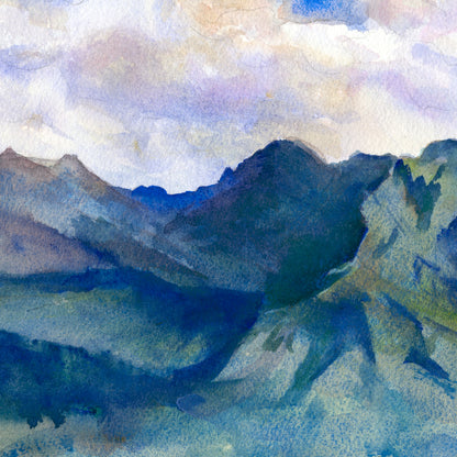 Swiss Alps Art Print