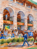 Bet on Blue - Keeneland & UK Collab Print