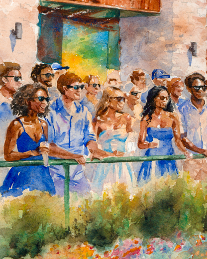 Bet on Blue - Keeneland & UK Collab Print