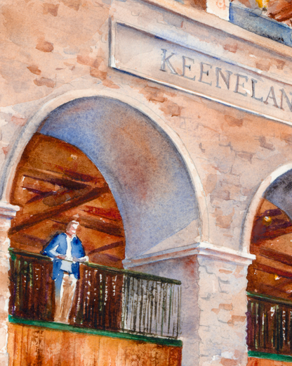 Bet on Blue - Keeneland & UK Collab Print
